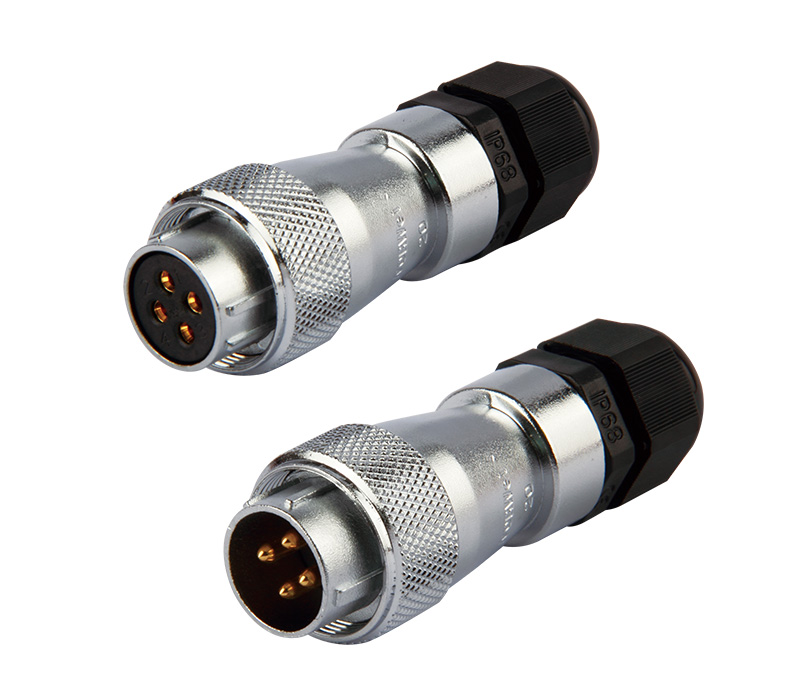 NF40 Straight fixed type waterproof plug TB